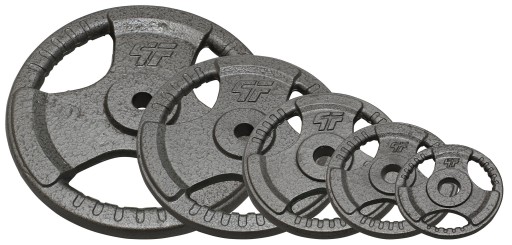 НАБОР ВЕСОВ PLATINUM FITNESS 100 КГ ЧУГУННЫЙ РУЛЬ HAMMERTONE