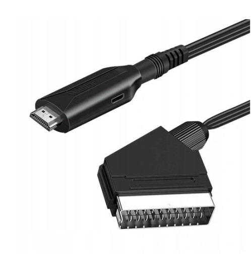 Совместимость с HDMI с силиконовым адаптером Scart