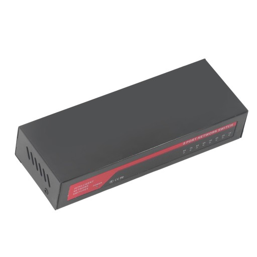 КОММУТАТОР POE ГИГАБИТНЫЙ 8 ПОРТОВ 10/100/1000 МБ/С 8XRJ45