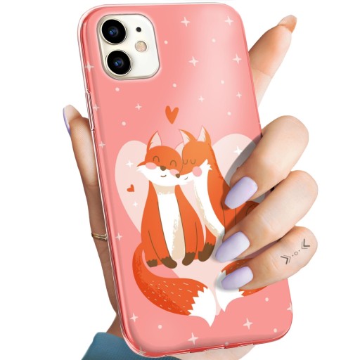 ETUI DO IPHONE 11 WZORY LOVE MIŁOŚĆ ZAKOCHANIE OBUDOWA POKROWIEC CASE