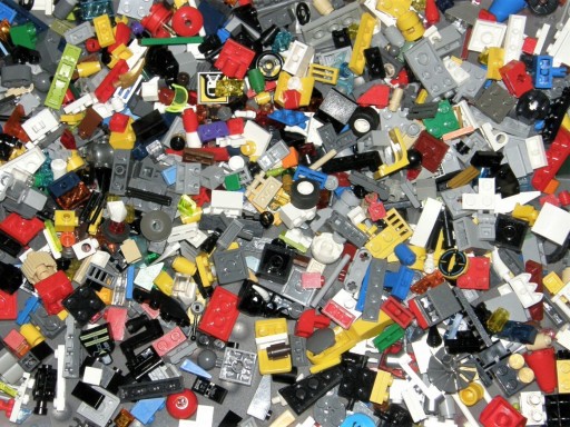 LEGO Small Elements MIX IN 0,1 КГ ВЕС 100 Г