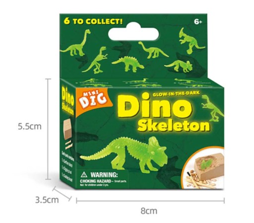 Набор светильников Mini Dino 6 Dinosaurs Excavation