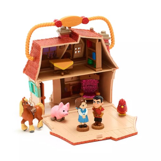 DISNEY Store Bella Gaston domek mini animators