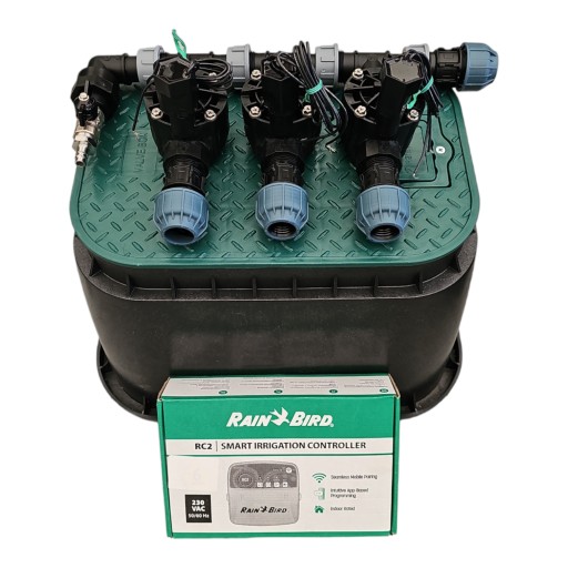 КОМПЛЕКТ RAIN BIRD HV 3 СЕКЦИИ RAINBIRD COMPRESSOR RC2 КОНТРОЛЛЕР С WIFI PE 32