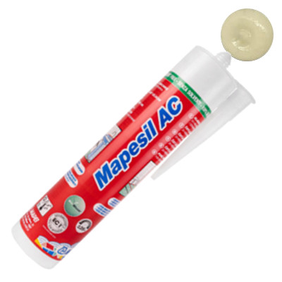 MAPEI санитарный силикон 310мл MAPESIL AC - цвет 131 ваниль