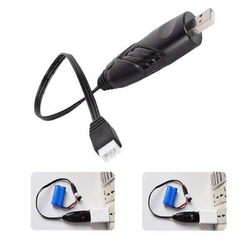USB-кабель для зарядки аккумулятора Lipo 7,4 В.