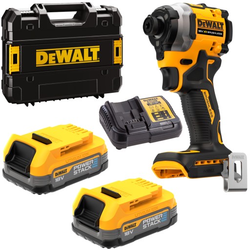 Zakrętarka udarowa 2x1.7Ah 208Nm DeWALT DCF850E2T