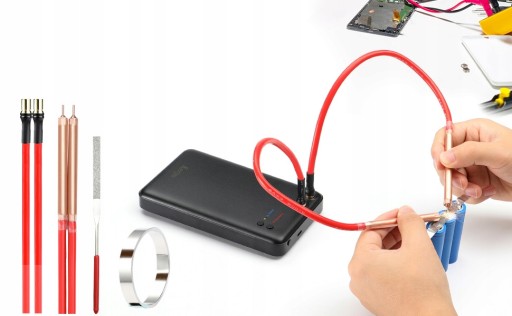 ПОРТАТИВНЫЙ АППАРАТ ТОЧЕЧНОЙ СВАРКИ USB-C, НОВЫЙ, ПЕРЕЗАРЯЖАЕМЫЙ