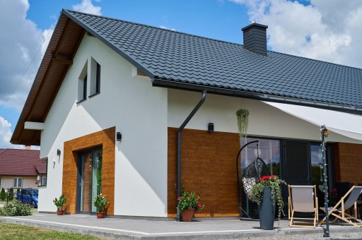 Deski Dekoracyjne Elewacyjne imitacja drewna pomalowane JASNY DĄB