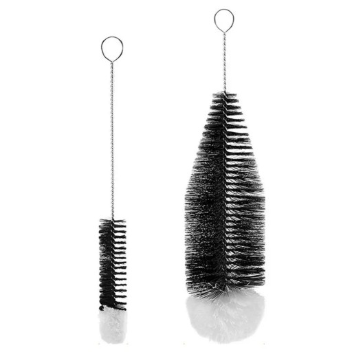 Soda Stream Bottle Brush With Beechwood Handle Glassware Jars Cleaner Kitch