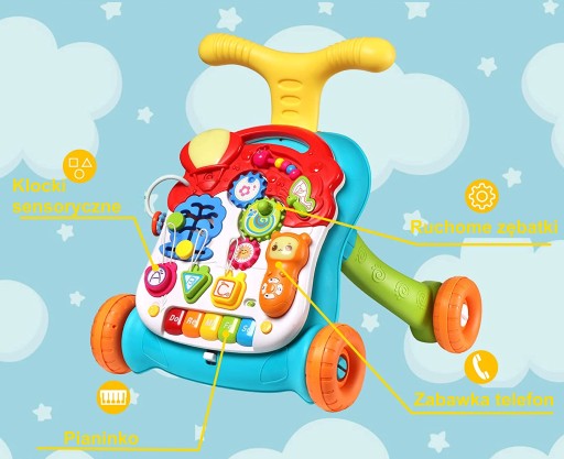 Интерактивный настольный панельный телефон Push Walker Walker