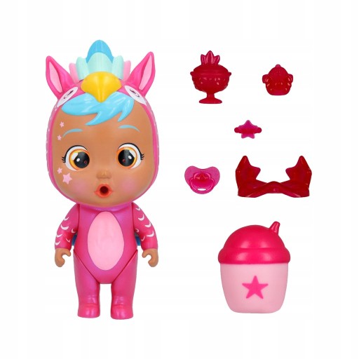 Кукла Cry Babies Magic Tears PINK + аксессуары