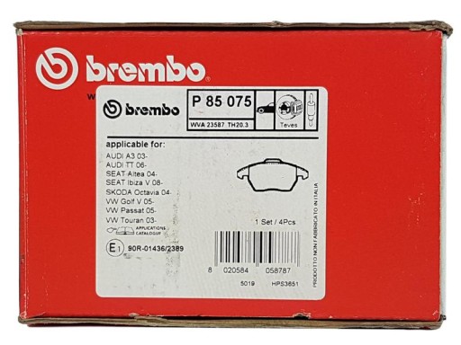 ПЕРЕДНИЕ ДИСКИ + КОЛОДКИ BREMBO XTRA AUDI A3 8P 312MM