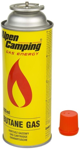 ГАЗОВЫЙ КАРТРИДЖ ALPEN CAMPING ГАЗОВЫЙ КАРТРИДЖ 400мл