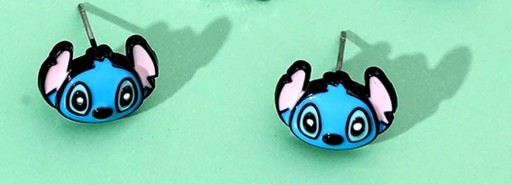 Детские серьги Stitch Disney Lilo & Stitch, милые шпильки 2