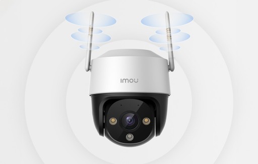 ВРАЩАЮЩАЯСЯ НАРУЖНАЯ КАМЕРА IMOU ДЛЯ ДОМАШНЕГО МОНИТОРИНГА WI-FI 4MP НА MICROSD IP66