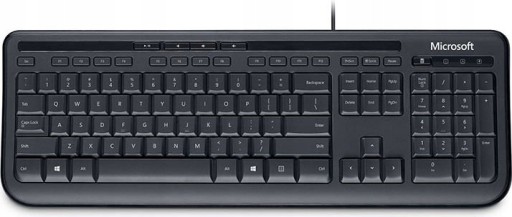 Zestaw przewodowy USB Klawiatura + Mysz Microsoft Wired