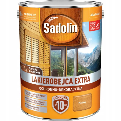 Sadolin EXTRA Сосна 5л Лак-морилка