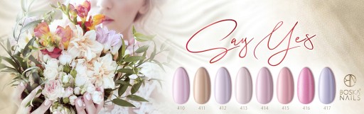 Лак гибридный BOSKA NAILS 412 свадьба