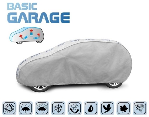 Plandeka Kegel-Błażusiak Basic Garage M1 hatchback