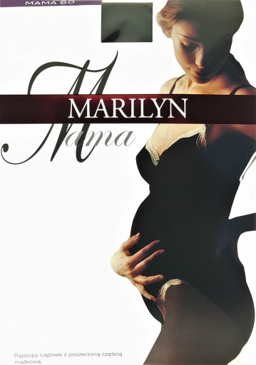 Чехол на колготки для беременных Marilyn MAMA 60DEN NERO 4/L
