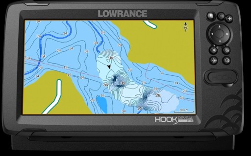 ЭХОЗОНАР LOWRANCE HOOK REVEAL 9 TRIPLESHOT