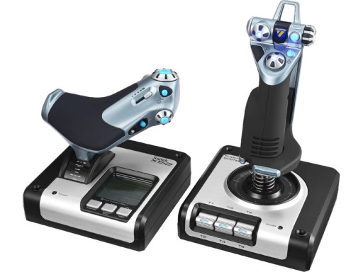 Контроллер управления полетом LOGITECH G Saitek X52