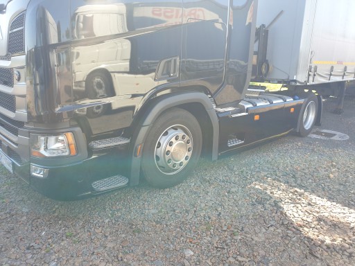 кузова, чехлы средней оси Scania NTG R S низкопалубный подкрылок Super