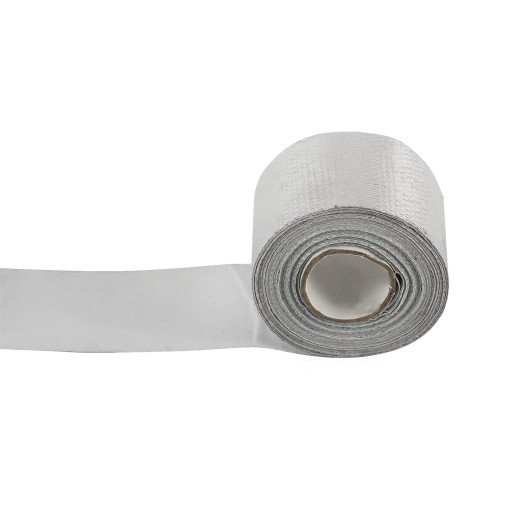 5M*5CM TAŚMA IZOLACYJNA ALUMINIOWA SAMOPRZYLEPNY DO RUR WYDECHOWYCH