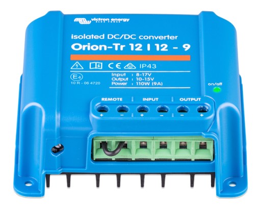 ORI121210110R Орион-Тр 12/12-9А Изолированный преобразователь постоянного тока 12бис 12 В-9 А (110 Вт)