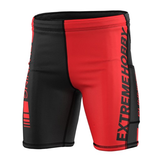 Krótkie Spodenki do biegania Leginsy biegowe męskie EXTREME HOBBY DRAFT 2XL