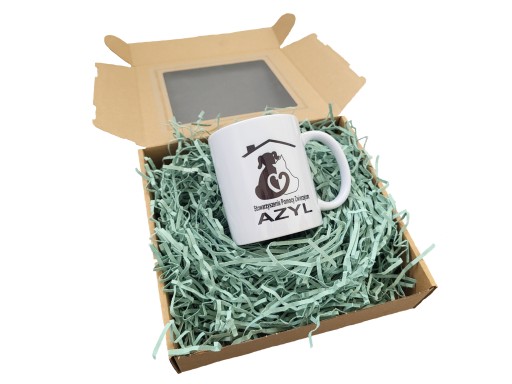 Wypełniacz papierowy Eko MORSKI 1kg papier ozdobny prezent wiórki ozdobne