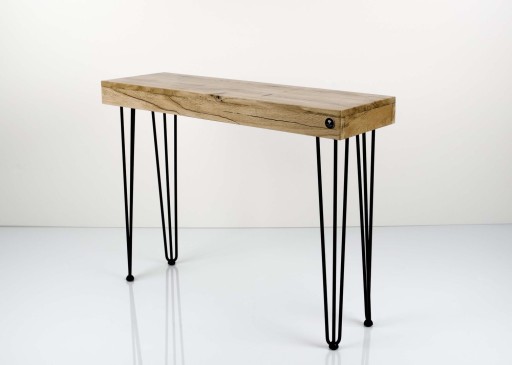 KONSOLA Dębowa Loft DREWNO LITE 160 cm SKD-227