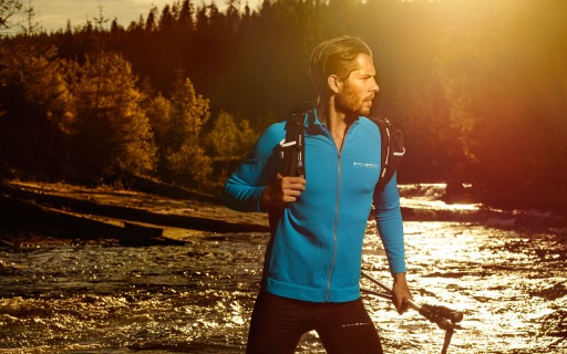Bluza męska rozpinana na rower Brubeck Athletic XL