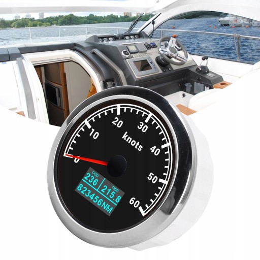 GPS-тахометр 3 в 1, дисплей COG TRIP 60