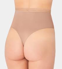 Трусики, корректирующие живот Triumph Infinite Sensation Bandeau String, бежевые, XL