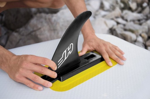 Deska Sup Hydro-Force Żółta 320 x 76 x 12 cm Bestw