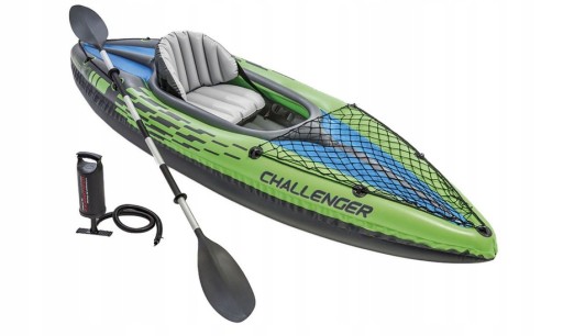 INTEX 68305 KAYAK CHALLENGER K1 ЛЕПСНЫЙ НАСОС