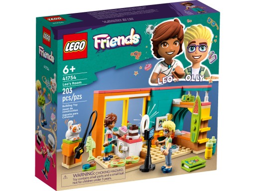 NOWE LEGO FRIENDS 41754 POKÓJ LEO