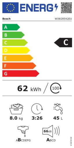 Встраиваемая стиральная машина Bosch WIW28542EU.