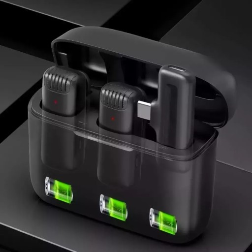 Беспроводной петличный микрофон J12 Light USB C для iPhone Android