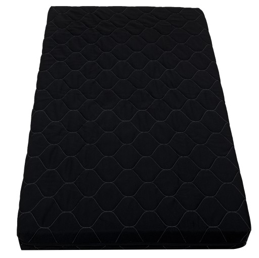 PIKOWANY Pokrowiec na materac 160x200 CZARNY
