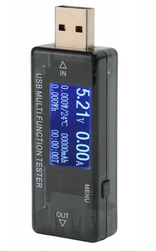 Многофункциональный измеритель напряжения и тока USB-порта 0–5,5 А, 0–150 Вт BTE-254