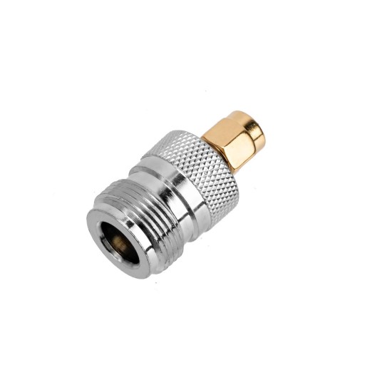 Переходник SMA-M / гнездо N ПТФЭ/золото