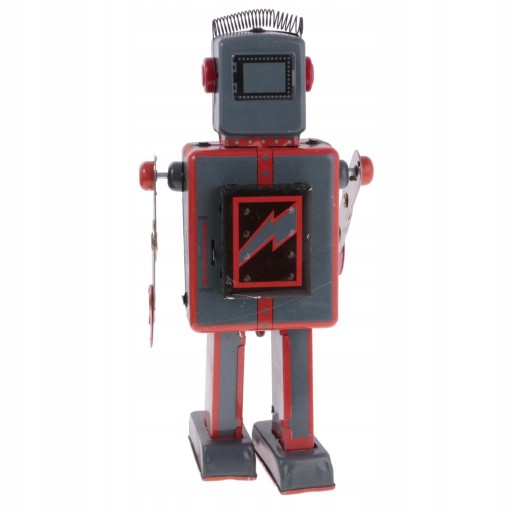 Cool Wind Up Walking Antena Mechaniczna z kluczem