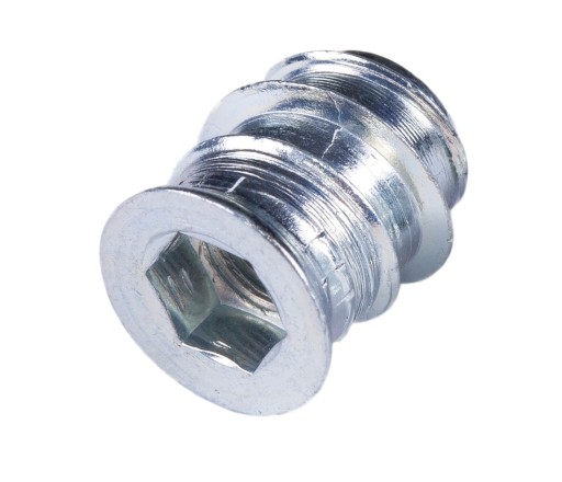 Головка М4х10, двухрезьбовая, шуруп, углубление, 100 шт.