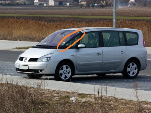 УПЛОТНЕНИЕ ЛЕВОГО ОКНА ESPACE IV