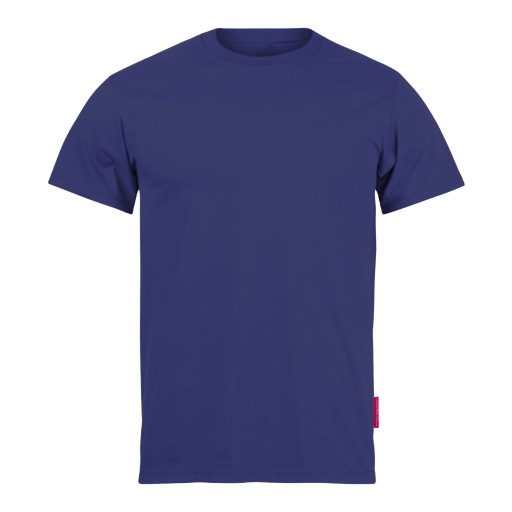 KOSZULKA BLUZKA T-SHIRT BAWEŁNA LUŹNA GRANAT 164CM