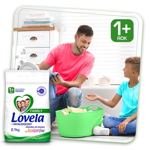 LOVELA FAMILY Стиральный порошок для цветной одежды 2,1 кг