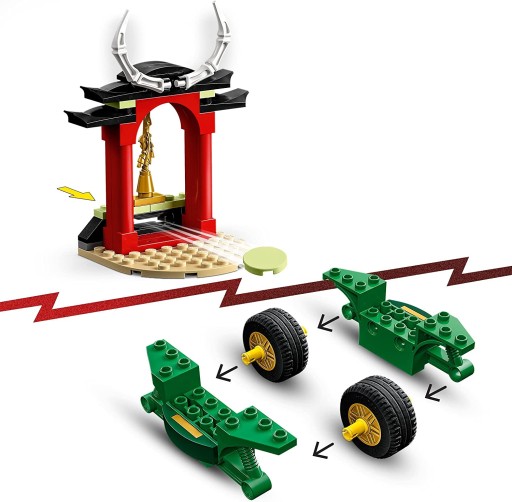 LEGO NINJAGO 71788 ЗЕЛЕНЫЙ МОТОЦИКЛ ЛЛОЙДА